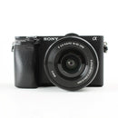 Sony Alpha a6400 with 16-50mm Lens APS-C Mirrorless Camera - Black