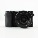 Sony Alpha a6400 with 16-50mm Lens APS-C Camera - Black - Shutter count 95