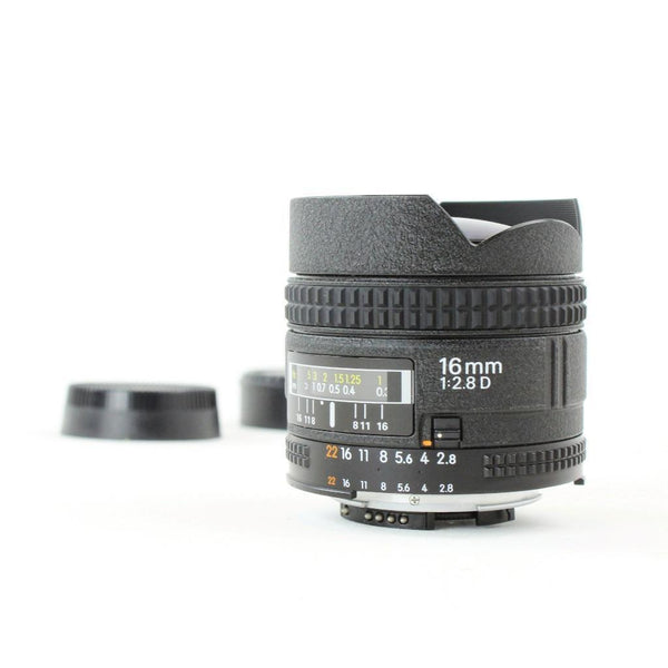 Nikon AF FX Fisheye-NIKKOR 16mm f/2.8D DSLR Camera Lens