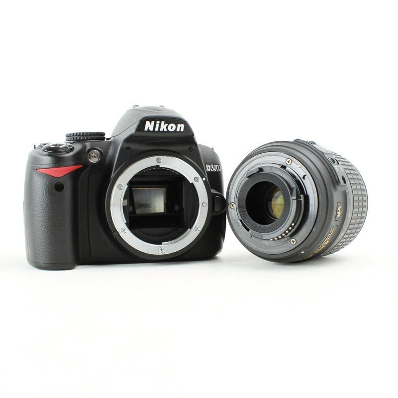 Nikon D3000 DSLR Camera with 18-55mm VR AF-S Lens