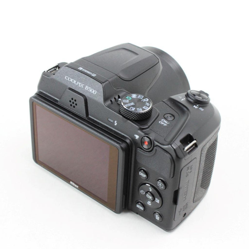 Nikon B500 Point and Shoot Digital Camera - Black