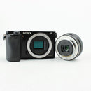 Sony Alpha a6000 - Mirrorless Digital Camera with 16-50mm Zoom Kit Lens - Black