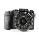 Panasonic DMC G7 4K Mirrorless DSLR Camera w/ 14-42mm and 45-150mm Lenses -Black
