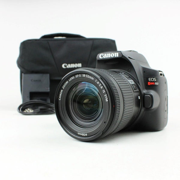 Canon EOS Rebel SL3 - DSLR Camera with EF-S 18-55mm IS STM Lens - Black