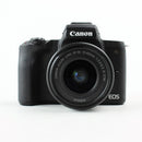 Canon EOS M50 - Mirrorless Digital Camera with 15-45 IS STM lens - Black
