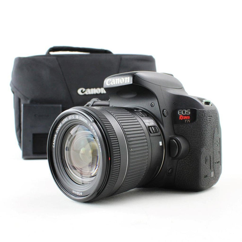 Canon EOS Rebel T7i DSLR Camera with 18-55 IS STM Lens