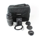 Canon T5 - DSLR Camera Lens w 18-55 IS II & 75-300 III Lenses - Black