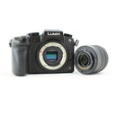 Panasonic DMC G7 4K Mirrorless DSLR Camera w/ 14-42mm and 45-150mm Lenses -Black