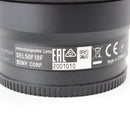 Sony - FE 50mm F1.8 Standard Full Frame Lens (SEL50F18F)