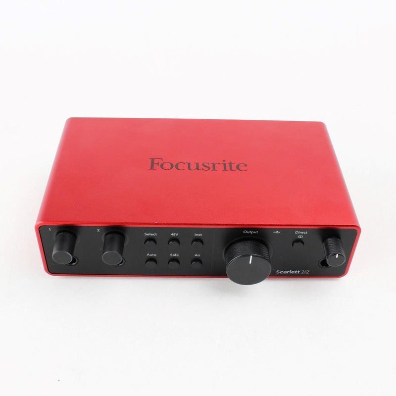 Focusrite Scarlett 2i2 4th Gen - USB Audio Recording Interface