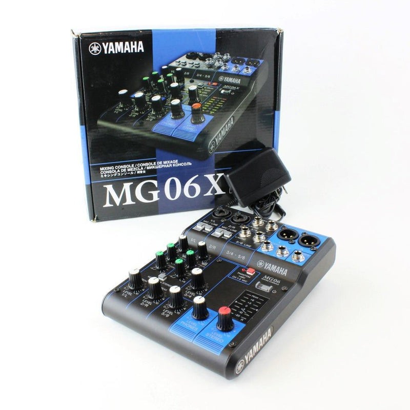 Yamaha MG06 - 6-Input Compact Stereo Mixer