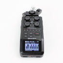 Zoom H6 All Black Handy Recorder - Portable Studio and Field Recorder