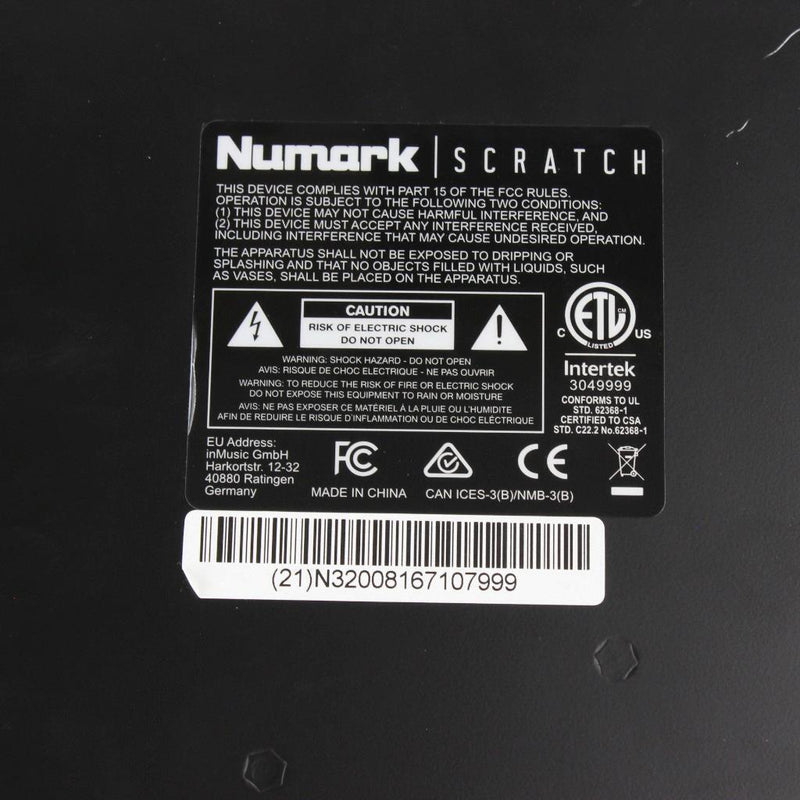 Numark Scratch Two-Channel Professional DJ Scratch Mixer