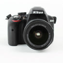 Nikon D3300 DSLR Camera with 18-55 VR AF-P Lens - Black