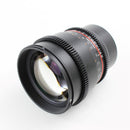 Rokinon DS 85mm T1.5 MFT Mount Cine DS DSLR Camera Lens - DS85M-MFT
