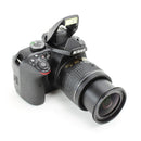 Nikon D3400 DSLR Camera with 18-55 VR AF-P Lens- Black