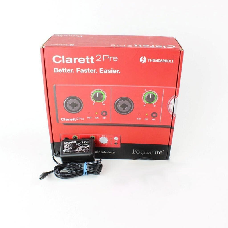 Focusrite Clarett 2 Pre Thunderbolt Audio Interface