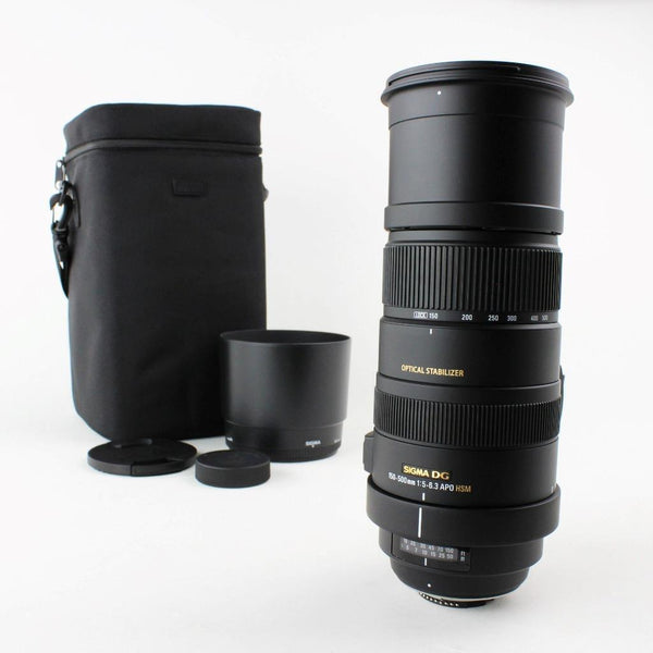 Sigma 150-500mm f/5-6.3 AF APO DG OS HSM Zoom Camera Lens for Canon