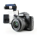 Canon EOS M50 - Mirrorless Digital Camera with 15-45 IS STM lens - Black