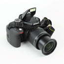 Nikon D3300 DSLR Camera with 18-55 VR AF-P Lens - Black