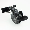 Sony PXW-FS5M2 - 4K XDCAM Super 35 Video Camera w/ Sony ECM-VG1 mic - 2x10 hrs