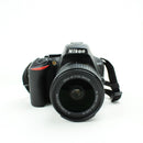 Nikon D3500 DSLR Camera with 18-55 VR AF-P and 70-300 AF-P Lenses