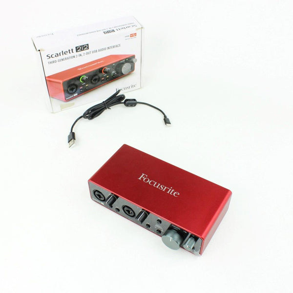 Focusrite Scarlett 2i2 3rd Gen - USB Audio Recording Interface