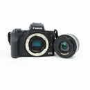 Canon EOS M50 Mark II - Mirrorless Digital Camera & 15-45 IS STM lens - Black
