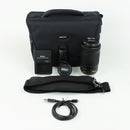 Nikon D3500 DSLR Camera with 18-55 VR AF-P and 70-300 AF-P Lenses