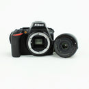 Nikon D3500 DSLR Camera with 18-55 VR AF-P and 70-300 AF-P Lenses