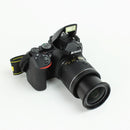 Nikon D3500 DSLR Camera with 18-55 VR AF-P and 70-300 AF-P Lenses