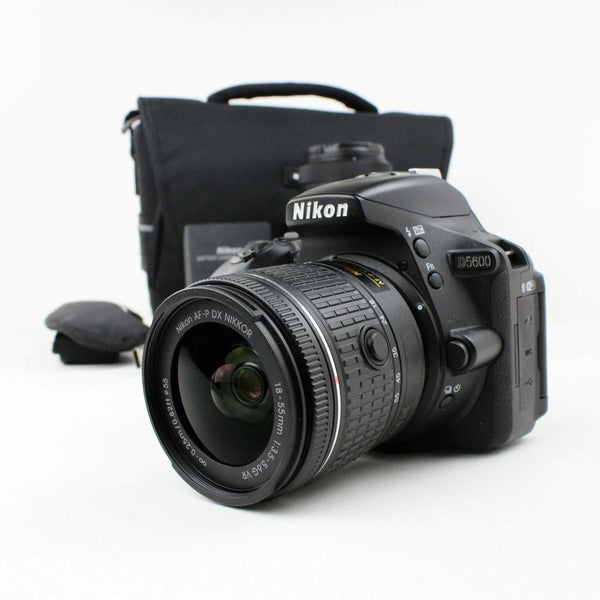 Nikon D5600 DSLR Camera - with 18-55 VR AF-P and 70-300 AF-P Lenses