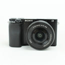 Sony A6100 with 16-50mm Lens Mirrorless Digital Camera - Black