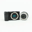 Sony A6100 with 16-50mm Lens Mirrorless Digital Camera - Black