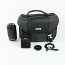 Nikon D3400 DSLR Camera with 18-55 VR AF-P and 70-300 AF-P Lenses - Black