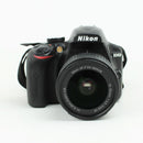 Nikon D3400 DSLR Camera with 18-55 VR AF-P and 70-300 AF-P Lenses - Black