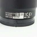 Sony 18-135mm F3.5-5.6 OSS - APS-C E-Mount Zoom Camera Lens - SEL18135