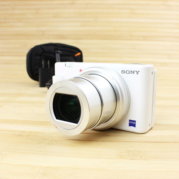 Sony ZV1 - 4k Digital Camera w/ Flip Screen For Vlogging - White