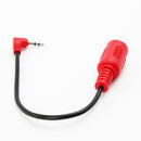 ZAWDIO Type B MIDI to 3.5mm TRS Right Angle Breakout Cable Adapter