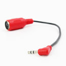 ZAWDIO Type B MIDI to 3.5mm TRS Right Angle Breakout Cable Adapter