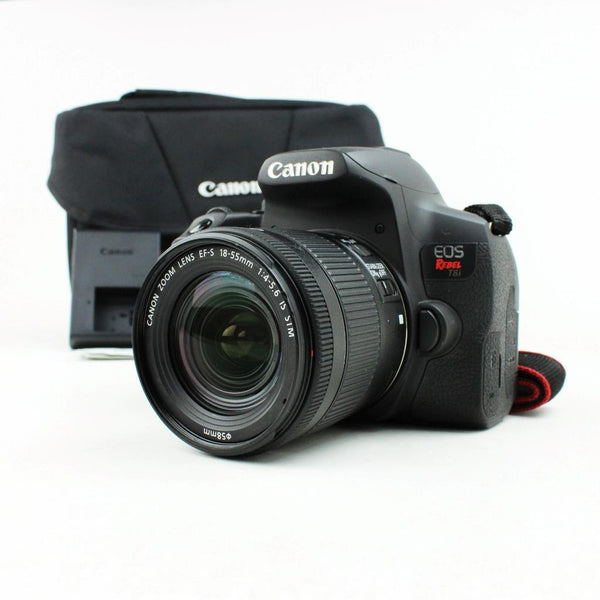 Canon EOS Rebel T8i DSLR Camera with 18-55 IS STM Lens - Black