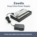 9V DC 6ft 90° - Power Supply Adapter Korg Volca - Bass Beats FM Keys Kick Mix