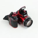 Nikon B500 Point and Shoot Digital Camera - Red