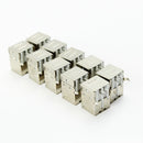 10pcs USB Type B Female Right Angle Port Connector Solder PCB Replacement - USA