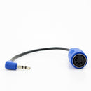 ZAWDIO - Type A MIDI to 3.5mm TRS Right Angle Breakout Cable Adapter - Akai Korg