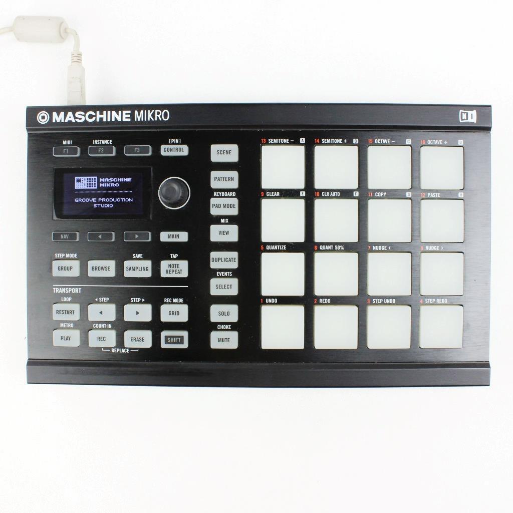 NI Native Instruments Maschine Mikro MK2 Drum Machine Studio Controller