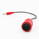 Zawdio MIDI TRS Breakout Cable (Type A and B Pinouts)